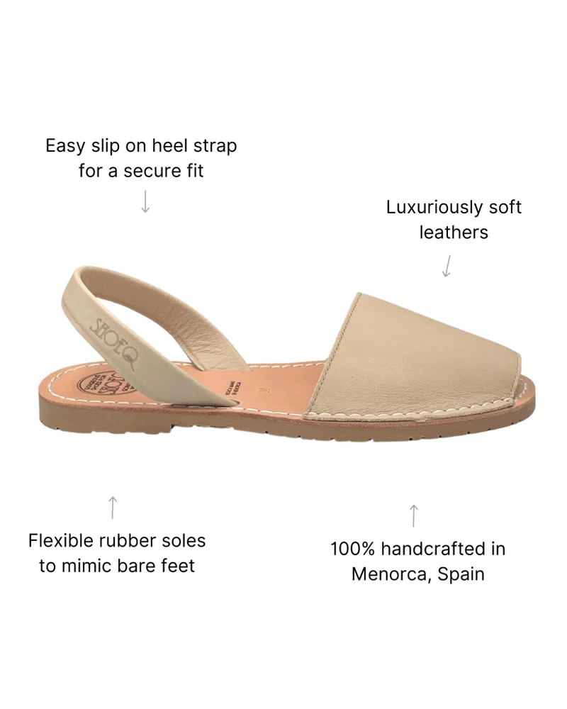 Shoeq Latte Classic Avarca for Women | Best Price UAE