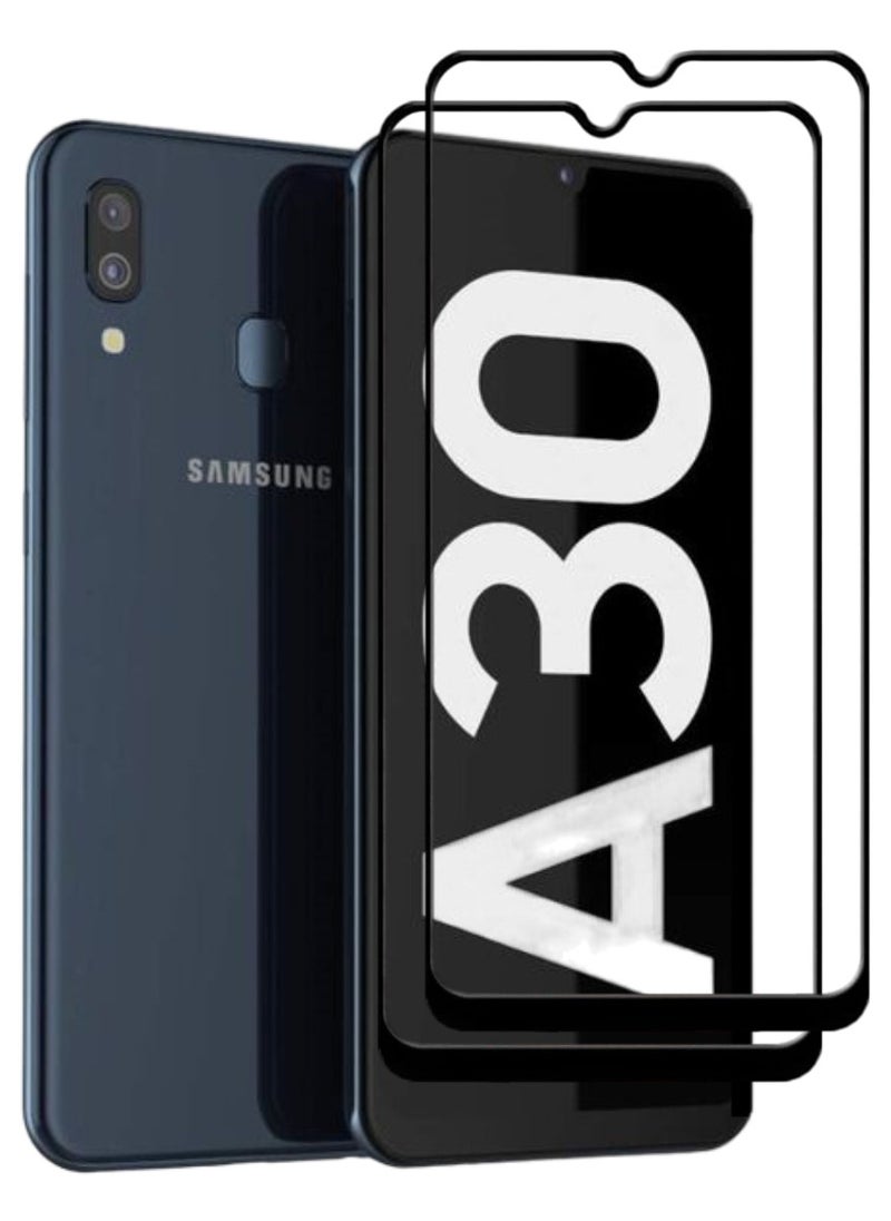 أكاليكس قطعتين، حماية شاشة، لهاتف سامسونج جالاكسي A30، جودة ممتازة. - Image 1