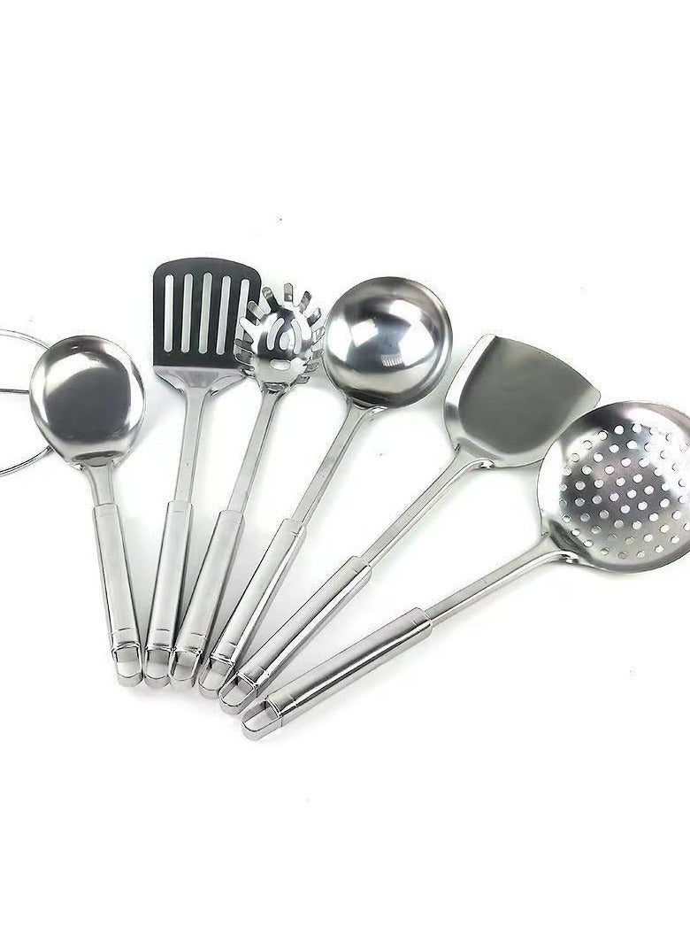 هومستر 7 أجهزة كمبيوتر شخصية أدوات المطبخ متعددة الوظائف أدوات المطبخ من الفولاذ المقاوم للصدأ مع حامل الوقوف هدية للطبخ - Image 2