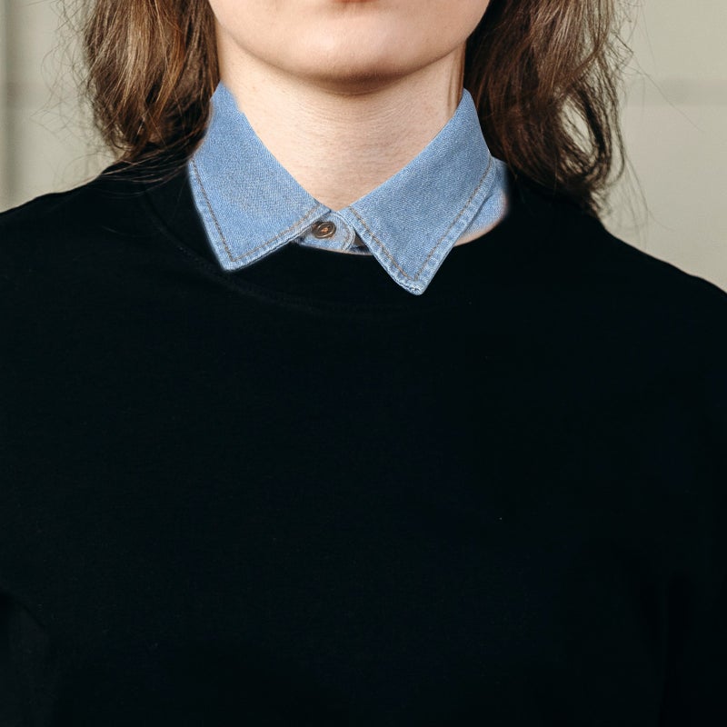 Women Fake Collar Shirt Collar Element Fake Collar Detachable Fake Collar - Image 5