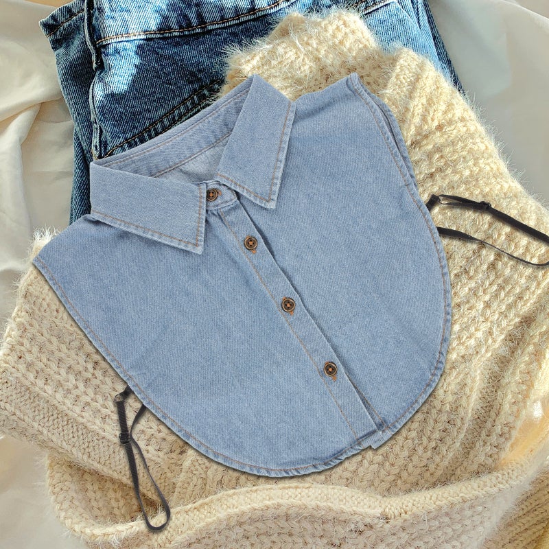 Women Fake Collar Shirt Collar Element Fake Collar Detachable Fake Collar - Image 3
