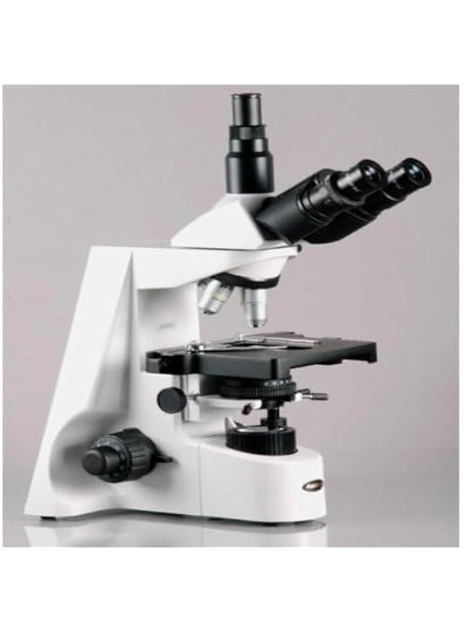 Arabest Digital trinocular compound microscope with 40X-2500X magnification, super-widefield eyepieces, infinity objectives, brightfield, Kohler condenser, double-layer mechanical stage. Includes 1.3MP came - Image 4