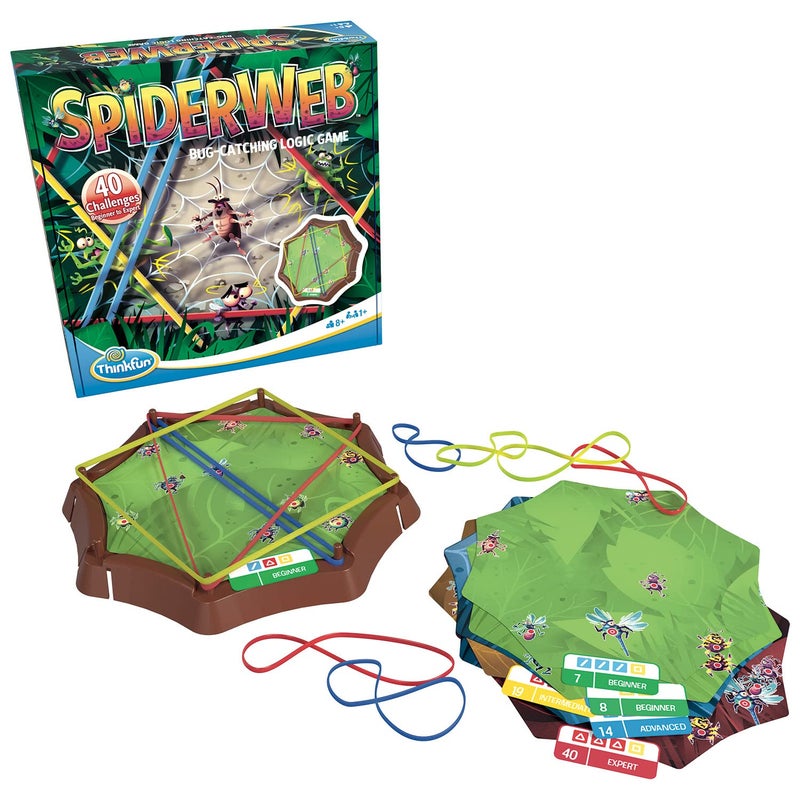 thinkfun Think Fun Spiderweb A BugCatching Logic Game for Ages 8 - Image 3
