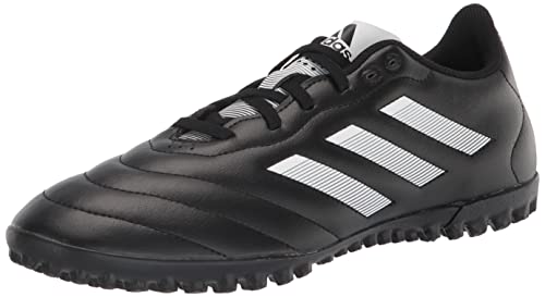 adidas Unisex Goletto Turf Soccer Shoe, Black/White/Red, 7.5 US Men - Image 1