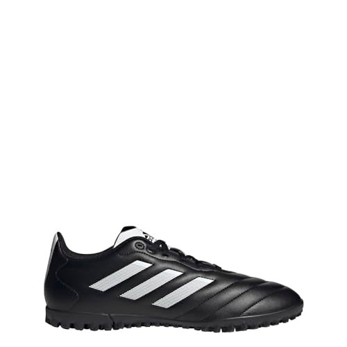 adidas Unisex Goletto Turf Soccer Shoe, Black/White/Red, 7.5 US Men - Image 2