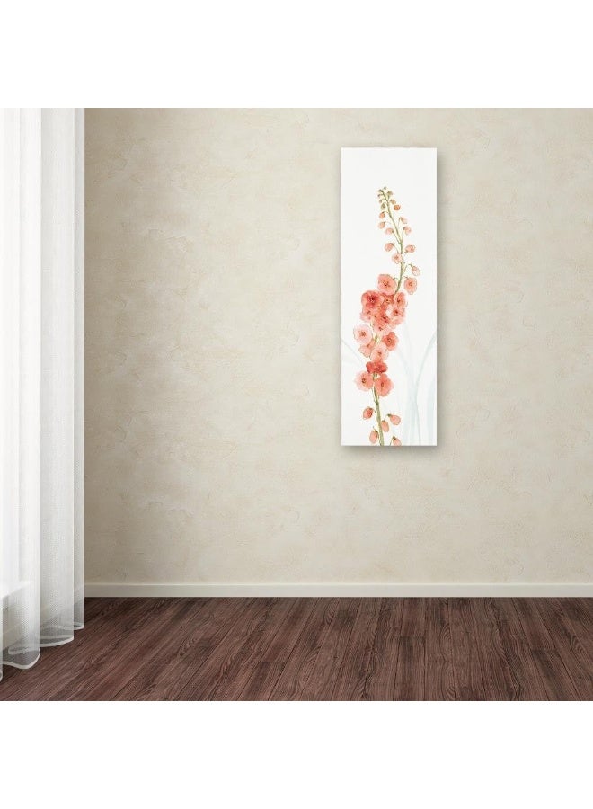 Trademark Fine Art Canvas Wall Art  Lisa Audit Rainbow Seeds Flowers VII Coral Wall Art for Living Room Bedroom or Office Dcor by Trademark Fine Art  - Image 4