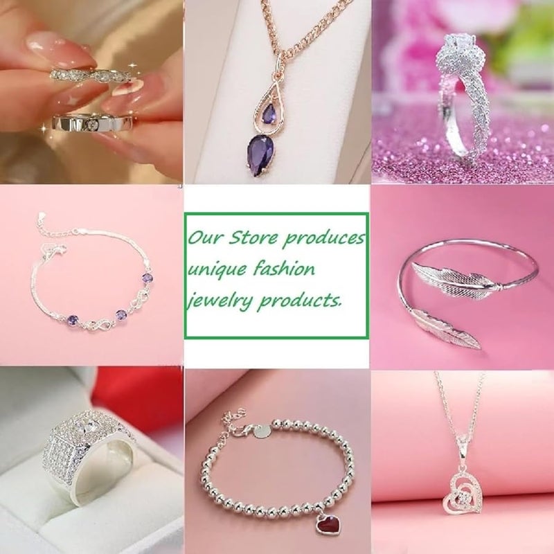 925 Sterling Silver Ballet Bear Charm Bracelet With Pink Shoe Bow Chain Fine Jewelry Gift - Image 3