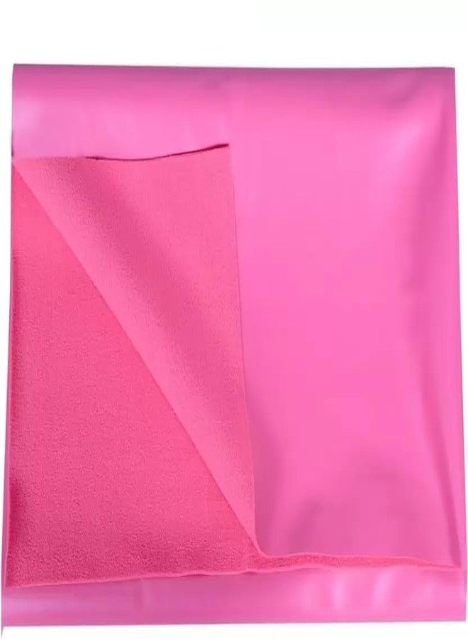 Softmore Baby Waterproof Bed Protector Sheet | Dry Sheet for Baby, Baby Bed Protector, Waterproof Sheet (Light Pink, Large) - Image 4