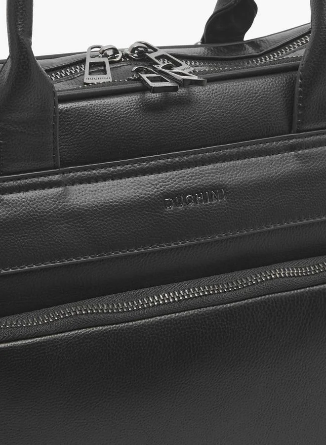 Duchini BLACK Men Detachable Shoulder Strap Laptop Bag for Men | Best Price UAE