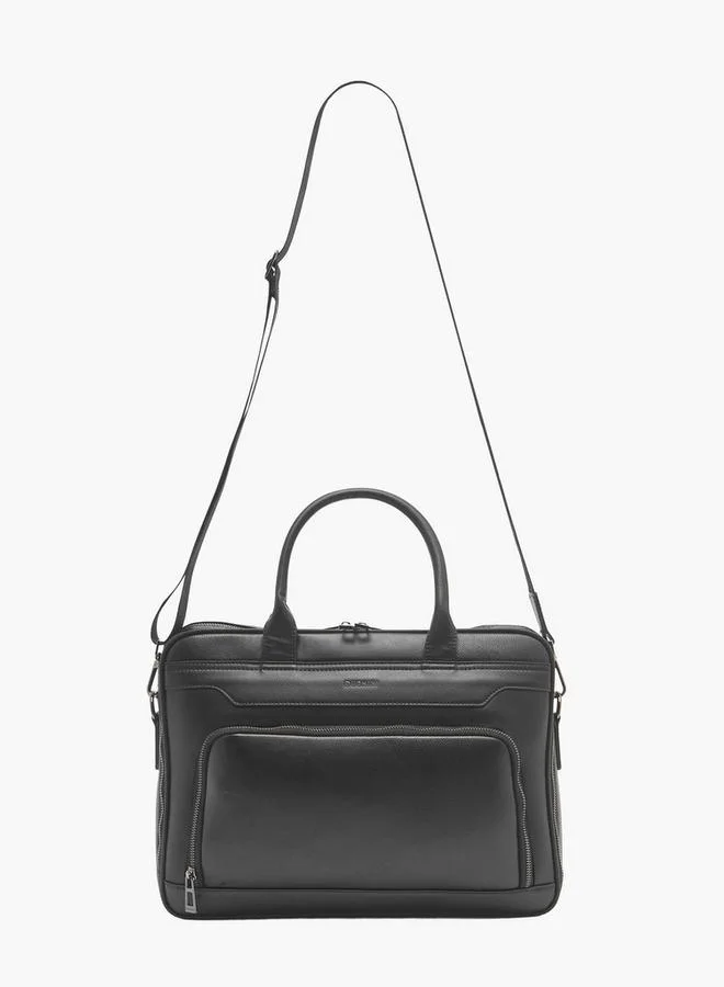 Duchini BLACK Men Detachable Shoulder Strap Laptop Bag for Men | Best Price UAE
