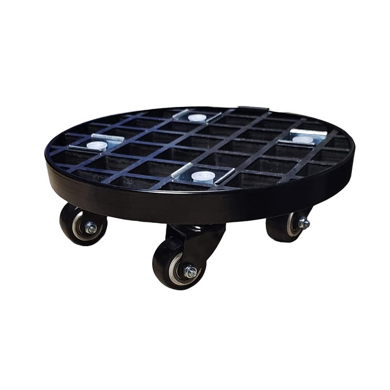 Xedragony Planter Caddy Heavy Duty Plant Stand with Locking Wheels Outdoor Indoor 17 Inch 600 Lbs Capacity