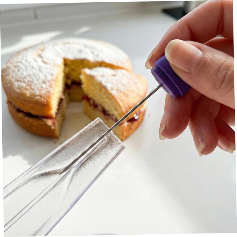 Cake Tester for Baking Doneness, Stainless Steel Reusbale Cake Tester with Cover for Home Baking and Bakery Use, 6.3 Inch Testers for - Image 3