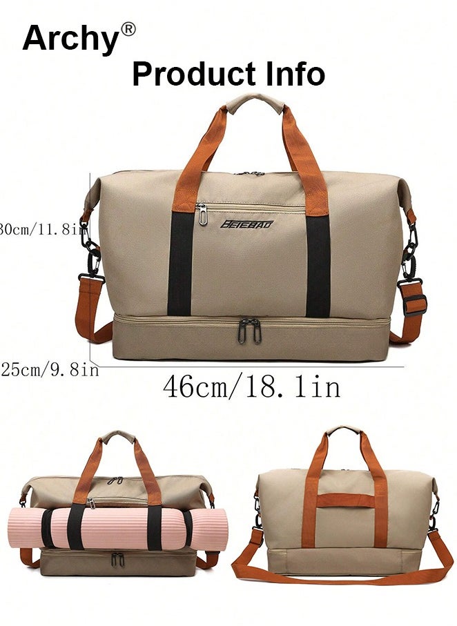 Archy - Multi-Functional Large Capacity Carry-On Luggage Bag Wet and Dry Separation Shoe Compartment - Image 1
