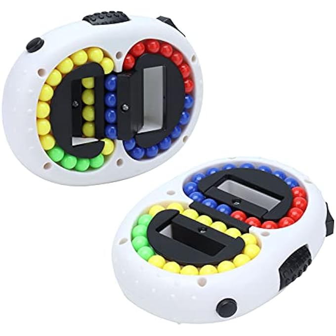 Cryfokt Beans Decompression Toy, Hands Massaging Small Portable Rotating Bean Fingertip Toy for Office for Home for Adults - Image 4