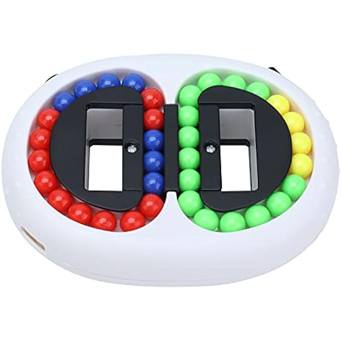 Cryfokt Beans Decompression Toy, Hands Massaging Small Portable Rotating Bean Fingertip Toy for Office for Home for Adults - Image 2