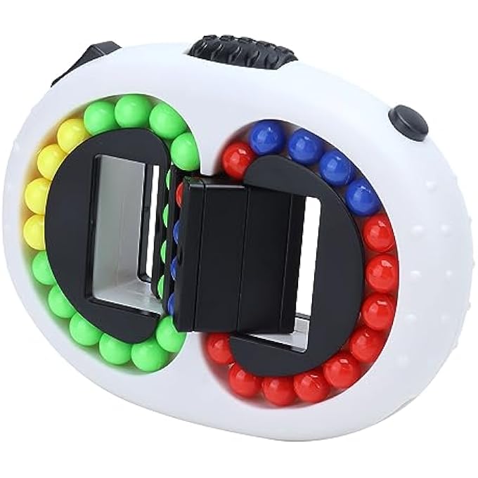 Cryfokt Beans Decompression Toy, Hands Massaging Small Portable Rotating Bean Fingertip Toy for Office for Home for Adults - Image 5