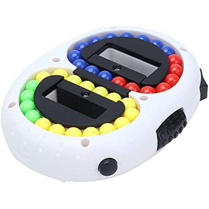 Cryfokt Beans Decompression Toy, Hands Massaging Small Portable Rotating Bean Fingertip Toy for Office for Home for Adults - Image 1