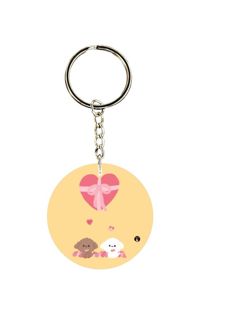 RKN Cartoon Printed Keychain