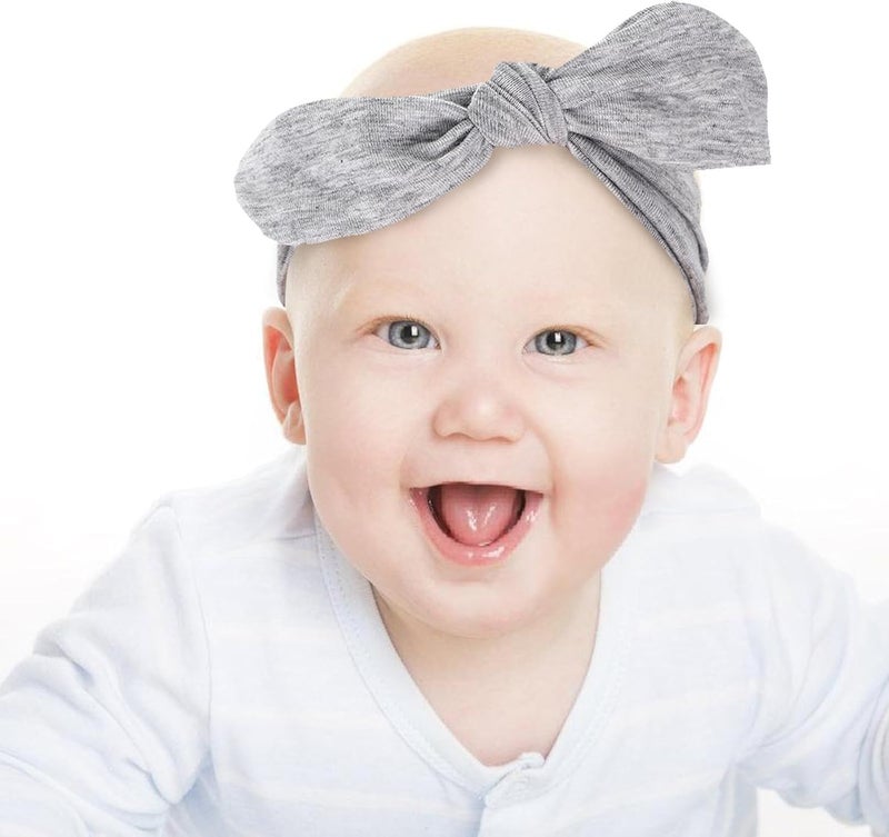 Newborn Cotton Hat and Receiving Blanket Set for with Ear Protection, Soft Grey Modal, Headband and Mittens for Fall Winter Nursery - Image 3