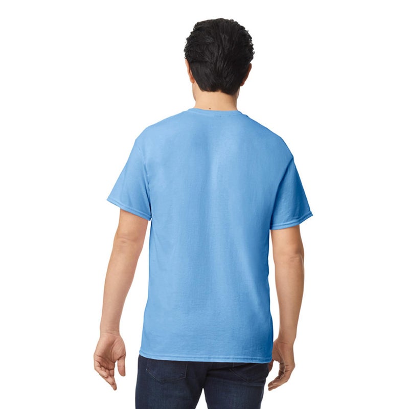Gildan Unisex Adult Dryblend T-shirt, Style G8000, Multipack, Carolina Blue (2-pack), Small US - Image 4