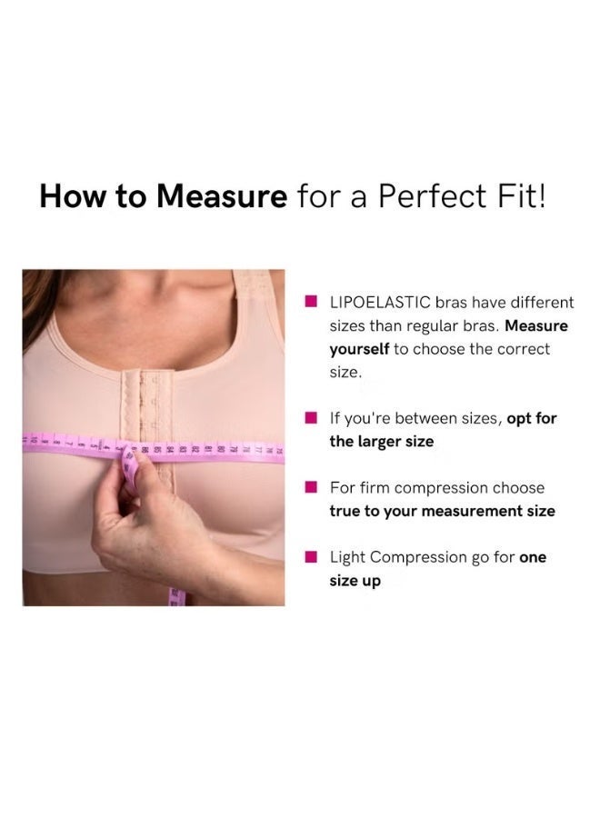 LIPOELASTIC PI Extra- Mastectomy Bra for Women, Post Surgery Bras for Women - Image 3