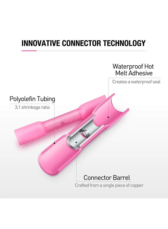 Depend 270PCS Heat Shrink Wire connector Waterproof Marine Automotive Connector Assortment Rings Fork Hook Spade Butt Splices - Image 4