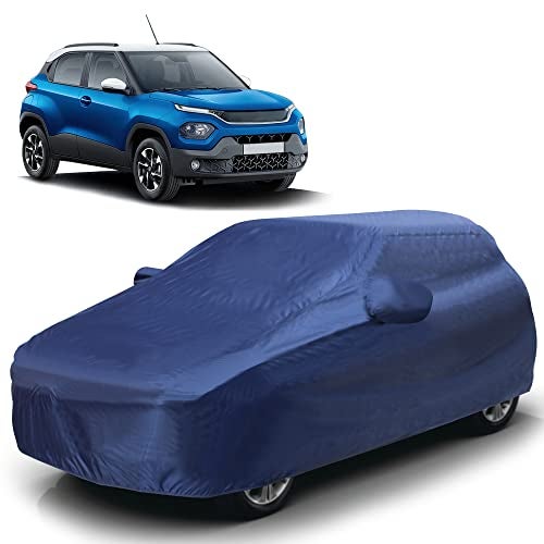 Autofy Car Cover Waterproof TAFO for Tata Punch [Year 2021 Onwards] - Punch Car Cover Dust & UV Protection Punch Car Body Cover with Mirror Pocket Soft Cotton Lining - Image 1