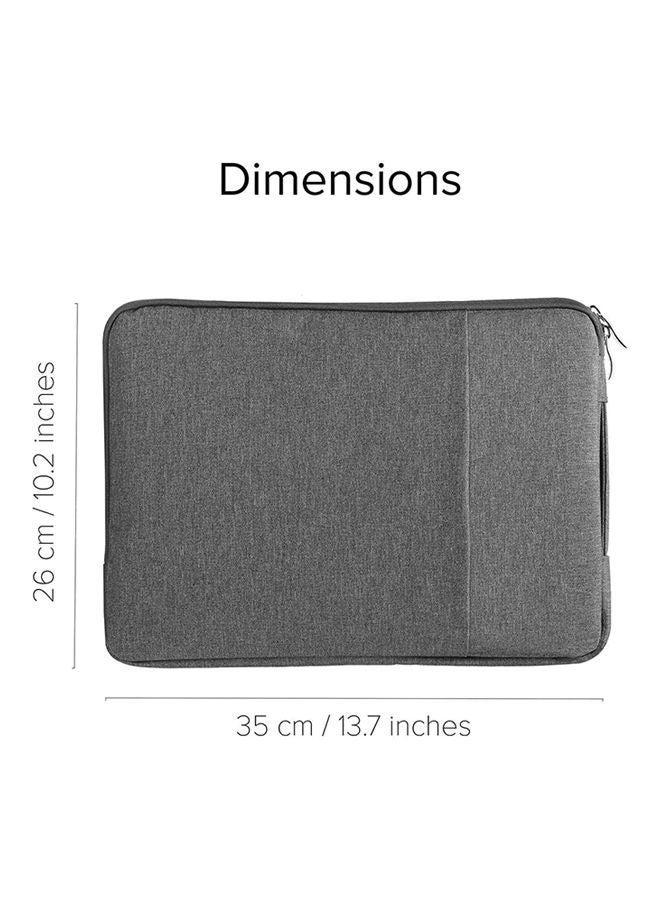 NIBEMINENT Protective Case Cover For Apple Macbook Air 13.3-Inch Grey - Image 2