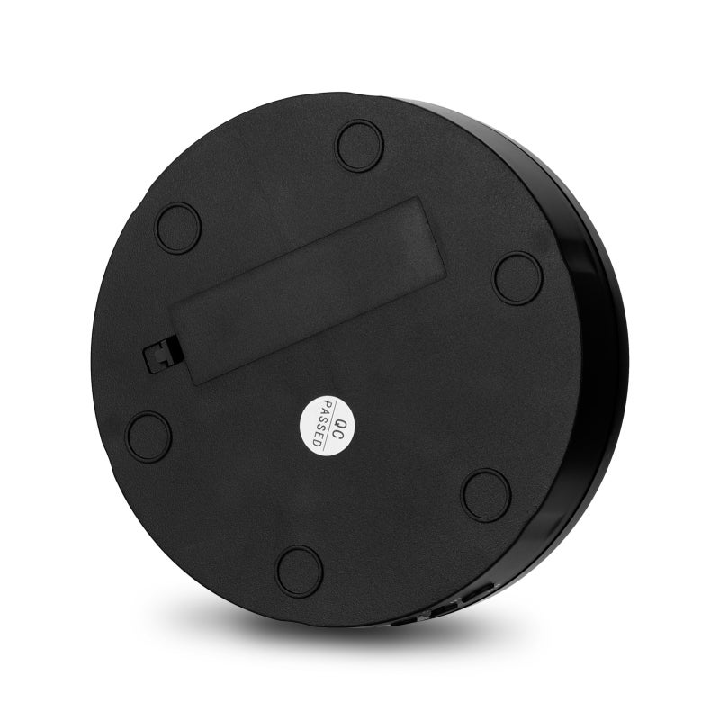 360 Degree Electric Rotating Turntable: Black, 3-Speed 2-4-7.5 Rpm, 10Kg Load, Forward Reverse & Angle-Set Round-Trip Rotation - Usb Or Battery Powered Display Stand for Video Shooting, Product Showca - Image 4