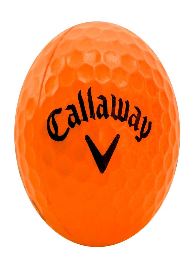 Callaway HX Soft-Flight Practice Golf Balls Colored Foam Balls, Orange, 18 Pack - Image 1