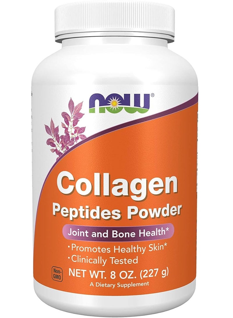now Collagen Peptides Powder 8 oz (227 g) - Image 1