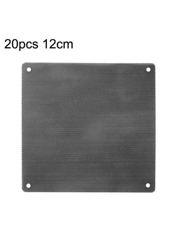 BURAQ 20pcs 12cm Chassis Fan PVC Dust Filter Dust Filter  - Image 1