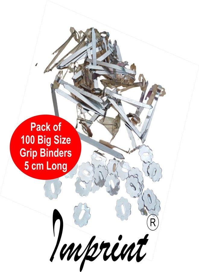 إمبرينت مجلدات إمبرينت كبيرة الحجم ذات قبضة محكمة (طولها 5 سم) عبوة من 100 مجلد - Image 4