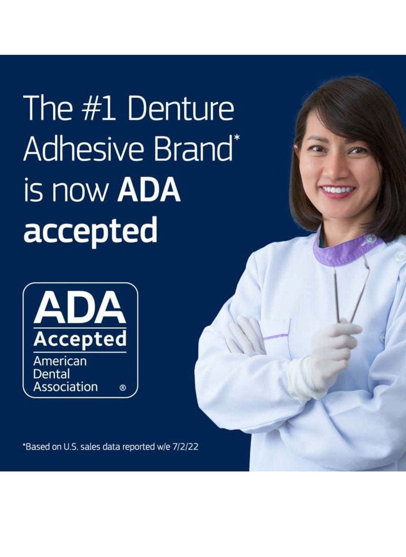 Fixodent Fixodent Professional Ultimate Denture Adhesive Cream for Full and Partial Dentures, 1.8 oz, 4 Pack  - Image 2