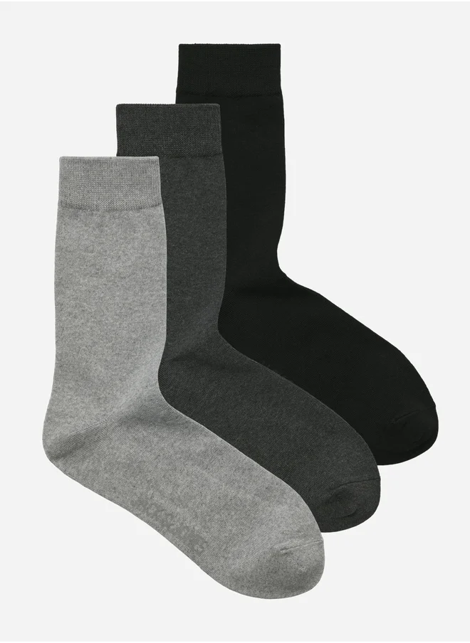 جاك اند جونز Set of 3 - Crew Socks