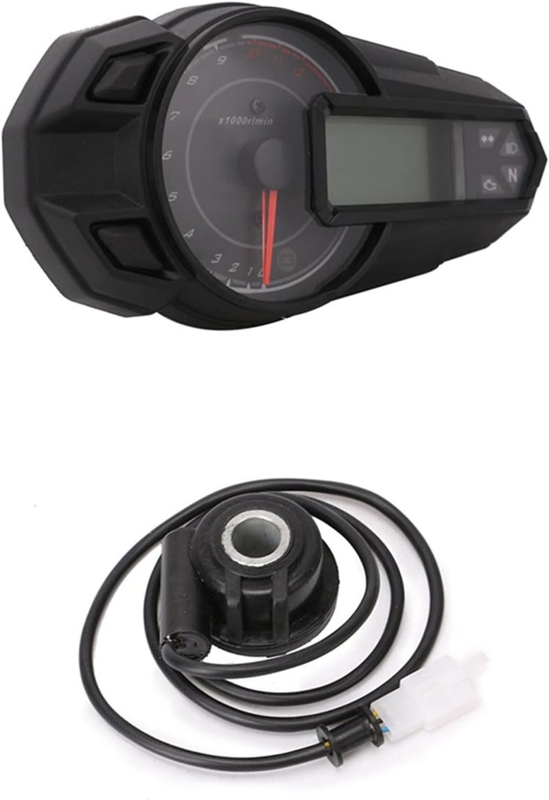 QASULER Motorcycle Speedometer with Sensor - Image 1