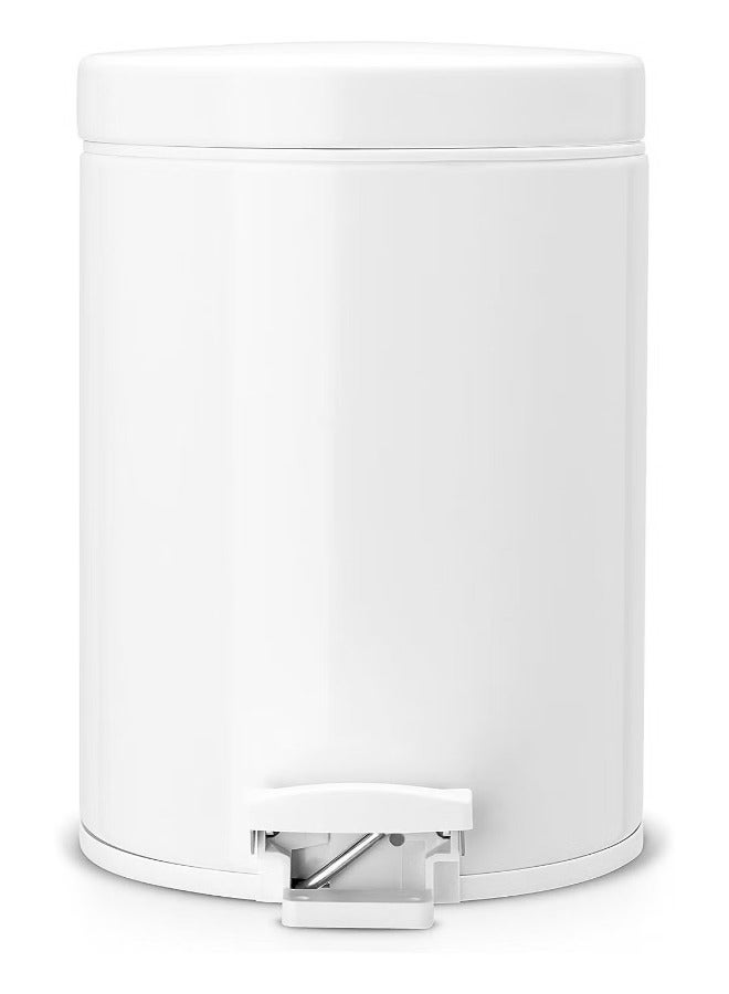 White Plastic Dustbin  - Image 1