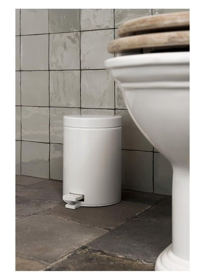 White Plastic Dustbin  - Image 3