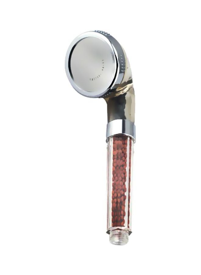 Handheld Shower Head Silver/Clear - Image 1