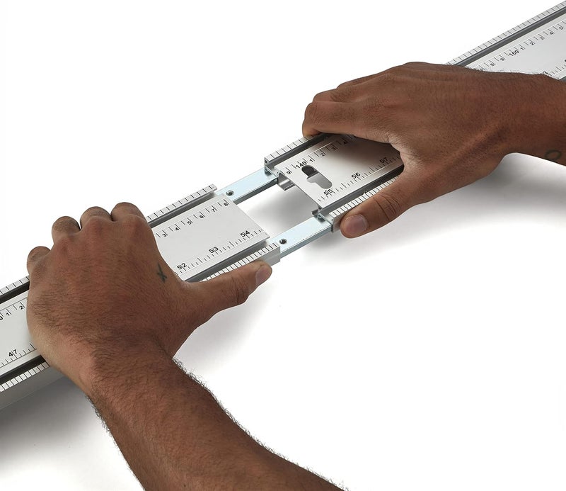 BORA 25-inch Ruled WTX Clamp Edge Extension for use with WTX Clamp Edge Saw Guide for straight cuts, Woodworking, Contractors, Carpenters and DIY, 25-inch Extension, 545035 - Image 3