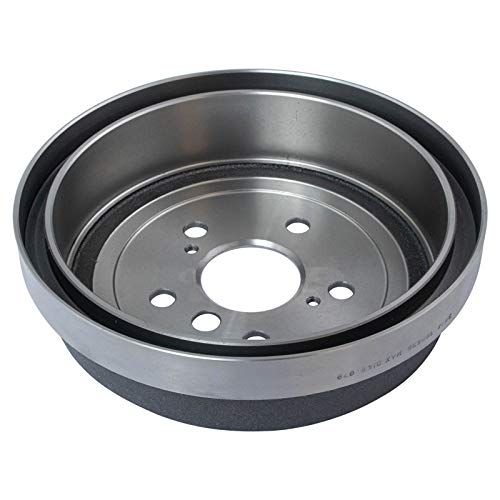 TRQ طقم أسطوانات الفرامل الخلفية TRQ وزوج أحذية اليسار واليمين متوافق مع تويوتا كامري سولارا - Image 4