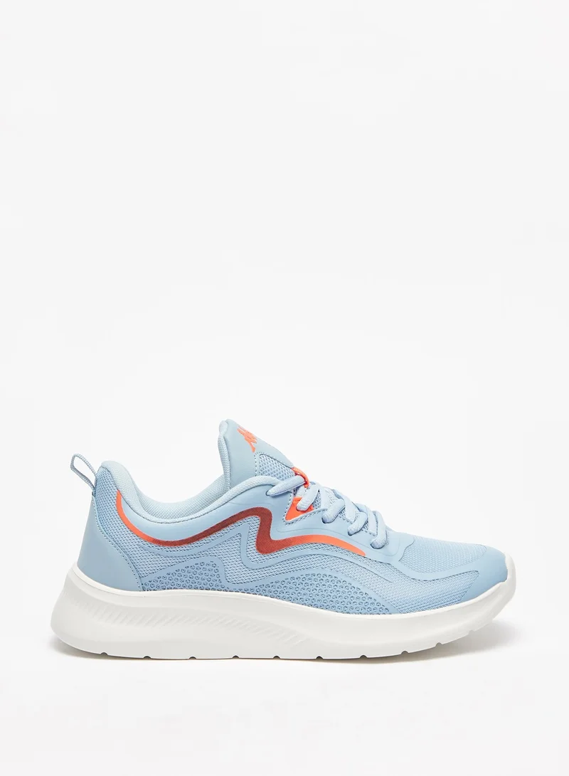 Kappa Kappa Women'S Textured Lace-Up Trainer Shoes