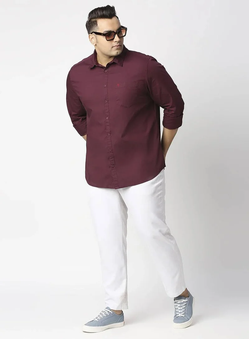 Thomas Scott Thomas Scott Plus Size Classic Pure Cotton Millennium Fit Shirtt