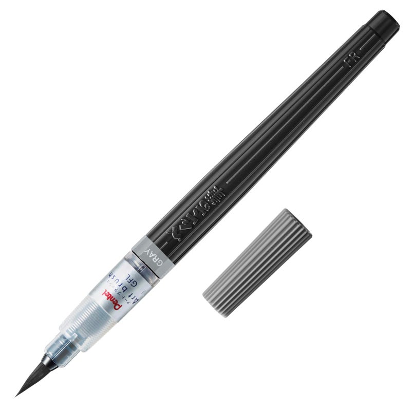 Pentel Brush Art Gray XGFL137