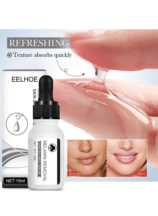 EELHOE - Melanin Removal Skin Balance Serum，Niacinamide Serum, Face Whitening Dark Spot Corrector Serum, Whitening And Moisturizing Anti Aging Face Cream, Smooth Gentle Brightening Skin Care Serum For Skin Repairing - Image 1