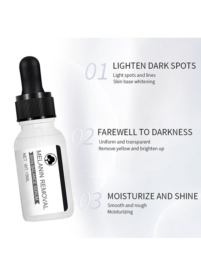 EELHOE - Melanin Removal Skin Balance Serum，Niacinamide Serum, Face Whitening Dark Spot Corrector Serum, Whitening And Moisturizing Anti Aging Face Cream, Smooth Gentle Brightening Skin Care Serum For Skin Repairing - Image 1