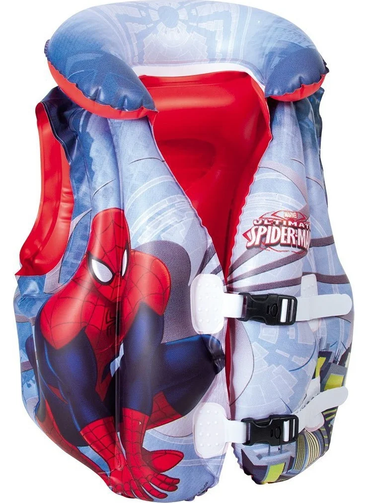 بست واي Spiderman Inflatable Life Jacket 20" x 18"/51 cm x 46 cm BW98014