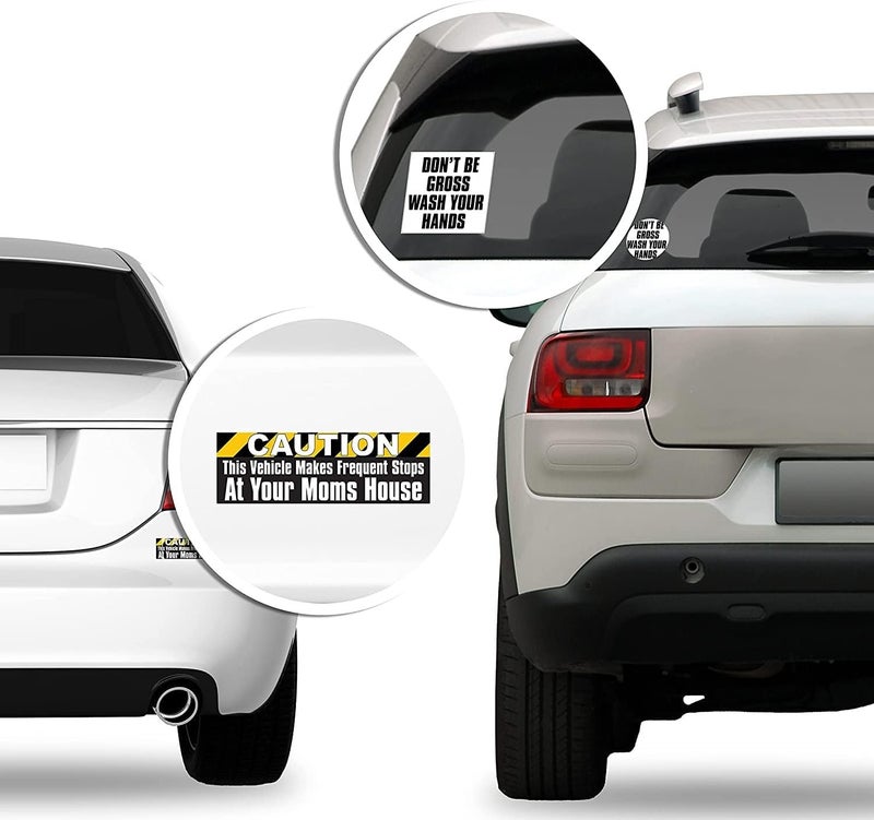 AV I Identify as a Ferrari Bumper Sticker - Image 5