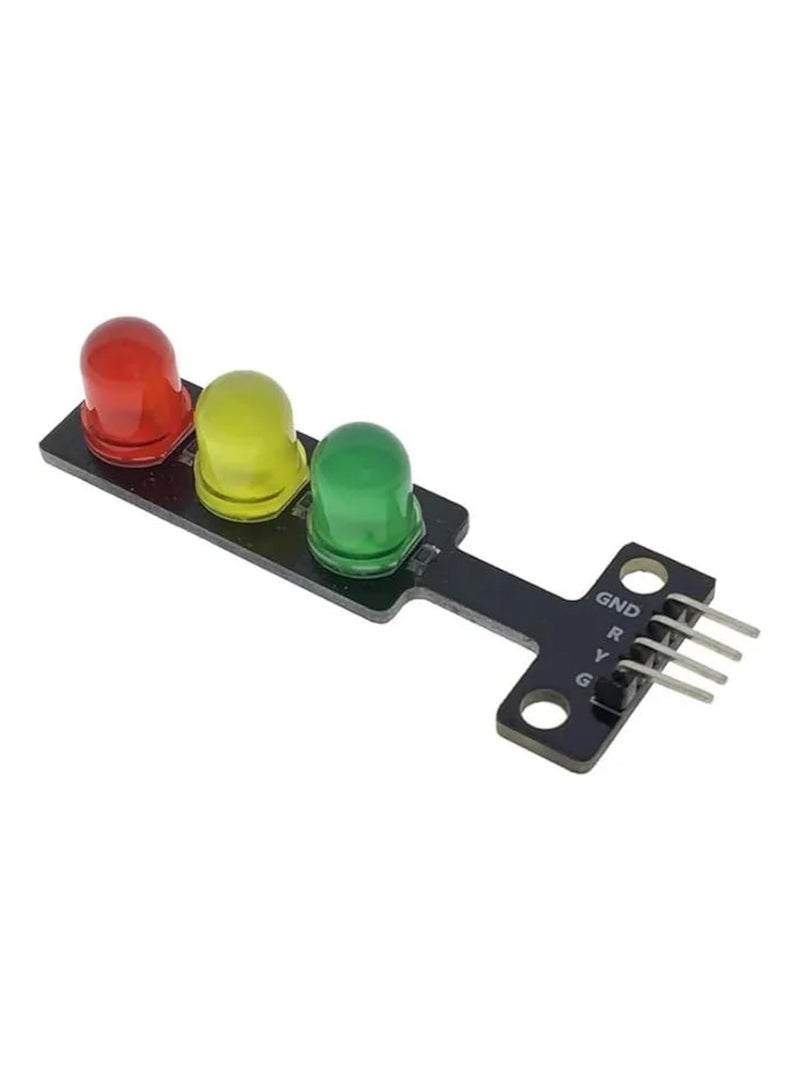 SOLDOUT Mini 5V 5mm LED RGB Light for Traffic Red Yellow Green Light System Model Display Module Compatible with Arduino - Image 2