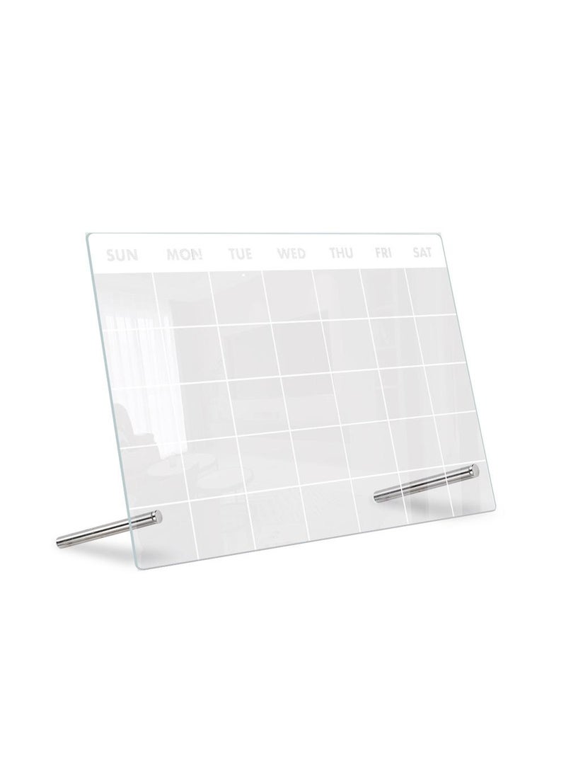 Acrylic Week Plan Desktop Memo Message Board Erasable Office Memo Writing Board - Image 2